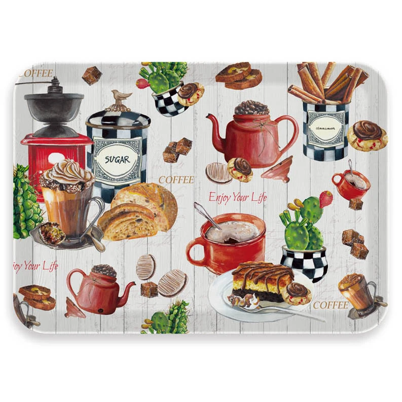 ΔΙΣΚΟΣ ΜΕΛΑΜΙΝΗΣ COFFEE 30x21,5x2εκ.ANKOR