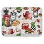ΔΙΣΚΟΣ ΜΕΛΑΜΙΝΗΣ COFFEE 37,2x26,2x2,5εκ.ANKOR