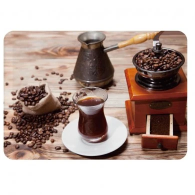 ΔΙΣΚΟΣ ΜΕΛΑΜΙΝΗΣ ΜΕ ΣΧΕΔΙΟ ΜΥΛΟ ΤΟΥ ΚΑΦΕ 30x21,5x2εκ. ANKOR