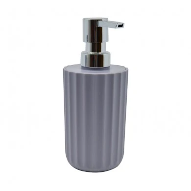 DISPENSER ΠΛΑΣΤΙΚΟ ΓΚΡΙ ΜΑΤ ΡΙΓΕΣ 7,5x7,5x17εκ.ANKOR