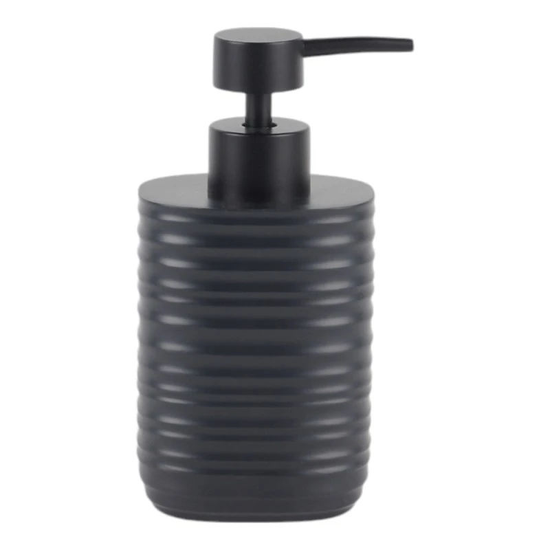 DISPENSER ΠΟΛΥΕΣΤΕΡΙΚΟ ΡΙΓΕ ΣΕ ΑΝΘΡΑΚΙ ΧΡΩΜΑ  ΜΑΤ 8,1x8,1x16,9εκ.ANKOR