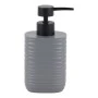 DISPENSER ΠΟΛΥΕΣΤΕΡΙΚΟ ΡΙΓΕ ΣΕ ΧΡΩΜΑ ΓΚΡΙ ΜΑΤ 8,1x8,1x16,9εκ.ANKOR