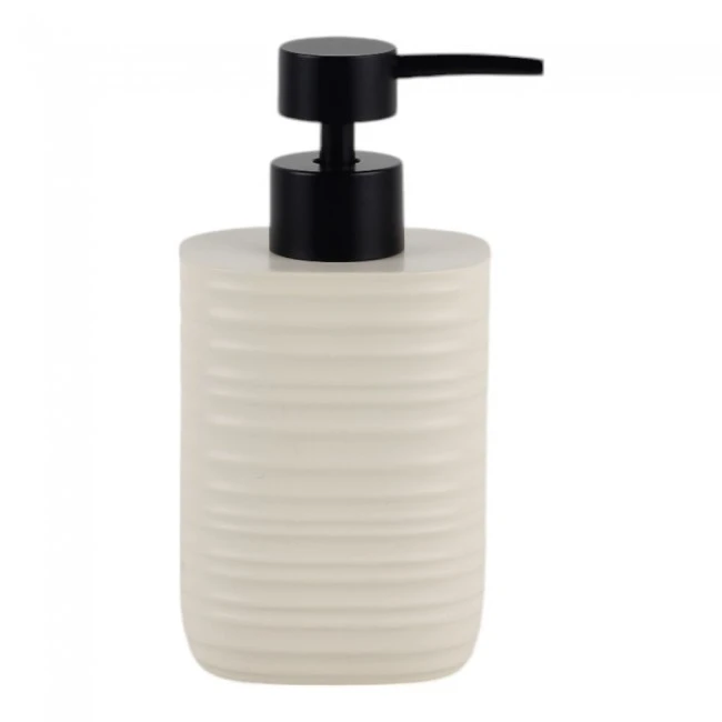 DISPENSER ΠΟΛΥΕΣΤΕΡΙΚΟ ΡΙΓΕ ΣΕ ΧΡΩΜΑ ΜΠΕΖ ΜΑΤ 8,1x8,1x16,9εκ.ANKOR