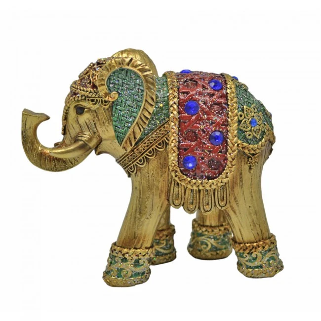 ΕΛΕΦΑΝΤΑΚΙ ΠΟΛΥΕΣΤΕΡΙΚΟ ΧΡΥΣΟ ΠΕΤΡΟΛ 13x5,5x12εκ.ANKOR