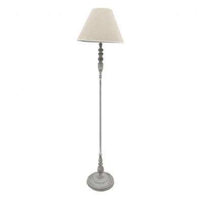 ΦΩΤΙΣΤΙΚΟ ΔΑΠΕΔΟΥ ΓΚΡΙ ΑΝΤΙΚΕ ΜΕ ΜΠΕΖ ΚΑΠΕΛΟ 38x38x154εκ.ANKOR