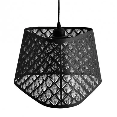 ΦΩΤΙΣΤΙΚΟ ΟΡΟΦΗΣ ΜΕΤΑΛΛΙΚΟ ΜΑΥΡΟ 35x35x108εκ. ( Ε27/60W) ANKOR