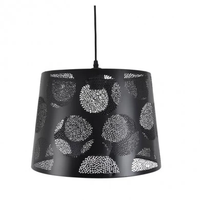 ΦΩΤΙΣΤΙΚΟ ΟΡΟΦΗΣ ΜΕΤΑΛΛΙΚΟ ΜΑΥΡΟ 35x35x110εκ. ANKOR