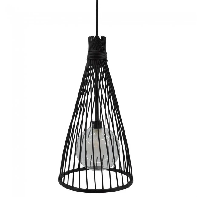 ΦΩΤΙΣΤΙΚΟ ΟΡΟΦΗΣ ΜΕΤΑΛΛΙΚΟ ΜΑΥΡΟ ΜΕ ΛΑΜΠΑ (G29-25W) 20x80 εκ. ANKOR