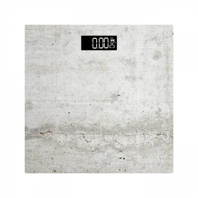 ΗΛΕΚΤΡΟΝΙΚΗ ΖΥΓΑΡΙΑ ΜΠΑΝΙΟΥ ΓΚΡΙ ΤΣΙΜΕΝΤΟ 30x30x2,5 εκ.ANKOR