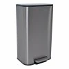 ΚΑΔΟΣ ΑΠΟΡΡΙΜΑΤΩΝ SOUL 30L SOFT CLOSE FINGER PRINT PROOF INOX ΜΑΤ ANKOR