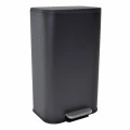 ΚΑΔΟΣ ΑΠΟΡΡΙΜΑΤΩΝ SOUL 30L SOFT CLOSE ΙΝΟΧ ΜΑΥΡΟ ΜΑΤ ANKOR