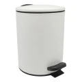 ΚΑΛΑΘΙ ΜΠΑΝΙΟΥ 5lt INOX ΑΣΠΡΟ ΜΑΤ SOFT CLOSE ANKOR