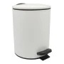 ΚΑΛΑΘΙ ΜΠΑΝΙΟΥ 5lt INOX ΑΣΠΡΟ ΜΑΤ SOFT CLOSE ANKOR