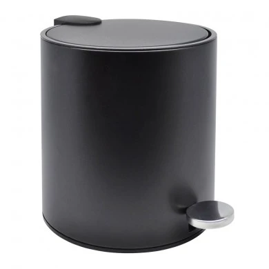 ΚΑΛΑΘΙ ΜΠΑΝΙΟΥ 5lt INOX ΜΑΥΡΟ ΜΑΤ SOFT CLOSE ANKOR