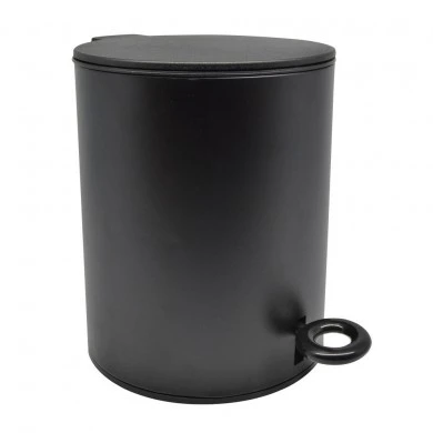 ΚΑΛΑΘΙ ΜΠΑΝΙΟΥ 5lt INOX ΜΑΥΡΟ SOFT CLOSE ANKOR