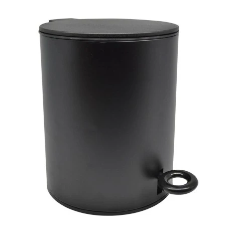 ΚΑΛΑΘΙ ΜΠΑΝΙΟΥ 5lt INOX ΜΑΥΡΟ SOFT CLOSE ANKOR