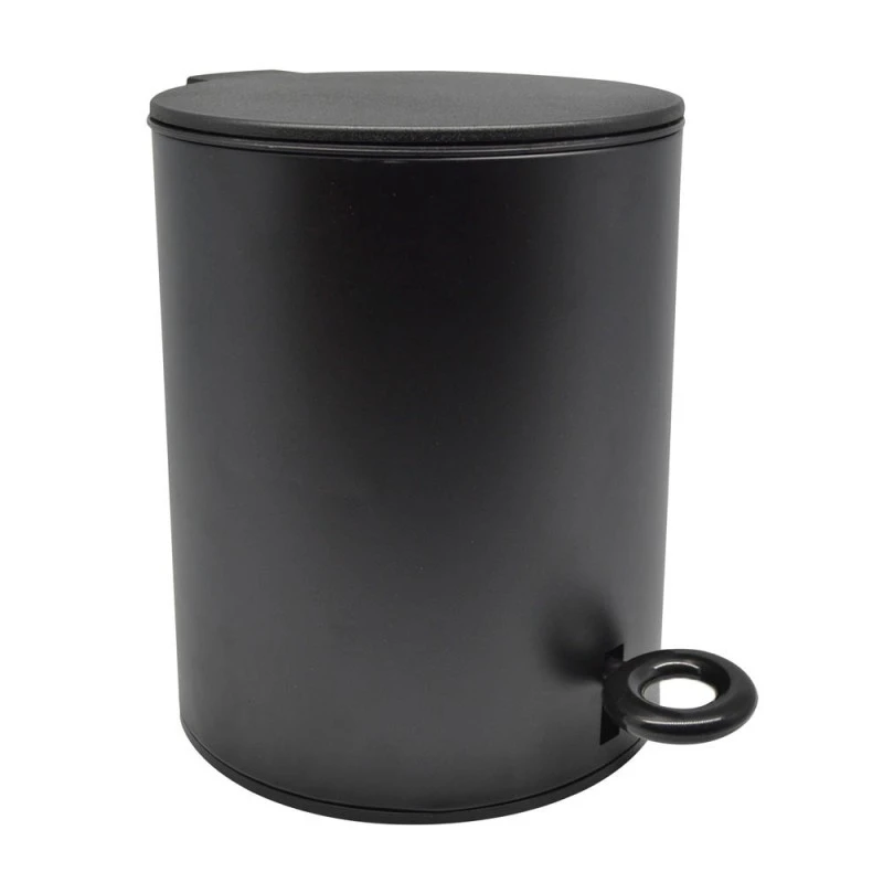 ΚΑΛΑΘΙ ΜΠΑΝΙΟΥ 5lt INOX ΜΑΥΡΟ SOFT CLOSE ANKOR
