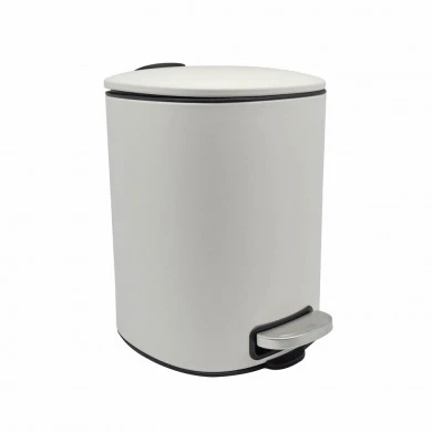 ΚΑΛΑΘΙ ΜΠΑΝΙΟΥ 5lt INOX ΤΕΤΡΑΓΩΝΟ ΚΡΕΜ ΜΑΤ SOFT CLOSE ANKOR