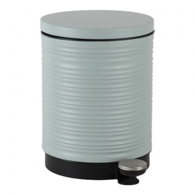 ΚΑΛΑΘΙ ΜΠΑΝΙΟΥ 5lt ΜΕΤΑΛΛΙΚΟ ΡΙΓΕ ΣΕ ΧΡΩΜΑ MINT ΜΑΤ SOFT CLOSE ANKOR