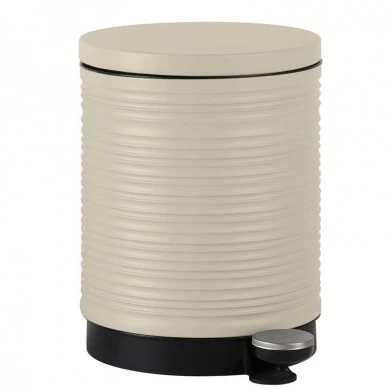 ΚΑΛΑΘΙ ΜΠΑΝΙΟΥ 5lt ΜΕΤΑΛΛΙΚΟ ΡΙΓΕ ΣΕ ΧΡΩΜΑ ΜΠΕΖ ΜΑΤ SOFT CLOSE ANKOR