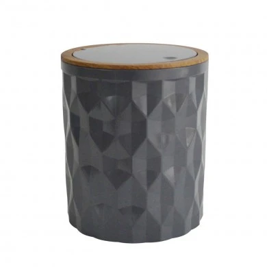 ΚΑΛΑΘΙ ΜΠΑΝΙΟΥ 5lt ΠΛΑΣΤΙΚΟ ΓΚΡΙ ΔΙΑΜΑΝΤΙ ΜΕ ΕΦΕ ΞΥΛΟΥ ANKOR