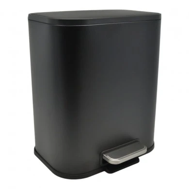 ΚΑΛΑΘΙ ΜΠΑΝΙΟΥ SOUL 5lt SOFT CLOSE ΜΕΤΑΛΛΙΚΟ ΜΑΥΡΟ ΜΑΤ ANKOR