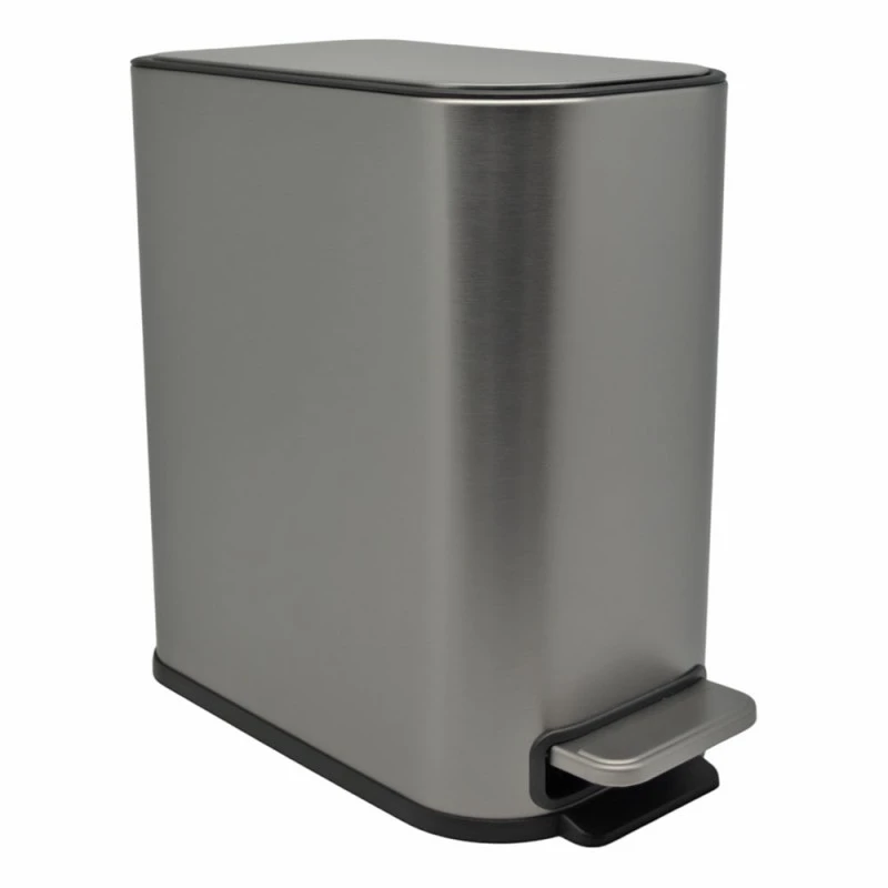 ΚΑΛΑΘΙ ΜΠΑΝΙΟΥ SOUL 5lt SOFT CLOSE SLIM FINGER PRINT PROOF INOX ΜΑΤ ANKOR