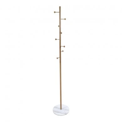 ΚΑΛΟΓΕΡΟΣ ΜΕΤΑΛΛΙΚΟΣ ΣΕ ΧΡΥΣΟ ΜΑΤ ΧΡΩΜΑ ΚΑΙ  ΜΑΡΜΑΡΙΝΗ ΒΑΣΗ 173εκ.ANKOR