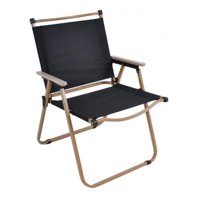 ΚΑΡΕΚΛΑ ΜΕΤΑΛΛΙΚΗ ΠΤΥΣΣΟΜΕΝΗ ΣΕ ΜΠΕΖ ΚΑΙ ΜΑΥΡΟ ΧΡΩΜΑ 54x53x80εκ.ANKOR