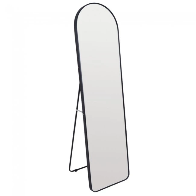 ΚΑΘΡΕΦΤΗΣ ΔΑΠΕΔΟΥ ΚΑΙ ΤΟΙΧΟΥ ΑΠΟ ΚΡΑΜΑ ΑΛΟΥΜΙΝΙΟΥ ΣΕ ΜΑΥΡΟ ΧΡΩΜΑ ΑΨΙΔΑ 50x160εκ. ANKOR