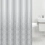 ΚΟΥΡΤΙΝΑ ΠΟΛΥΕΣΤΕΡΙΚΗ 180x200εκ 90gsm ΜΕ 12 ΚΡΙΚΟΥΣ ΓΚΡΙ ΝΤΕΓΚΡΑΝΤΕ ANKOR