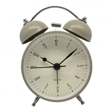 ΞΥΠΝΗΤΗΡΙ ΜΕΤΑΛΛΙΚΟ ΑΘΟΡΥΒΟ ΡΕΤΡΟ ΣΕ TAUPE ΜΑΤ ΧΡΩΜΑ 8,5x5x11,8εκ. ANKOR