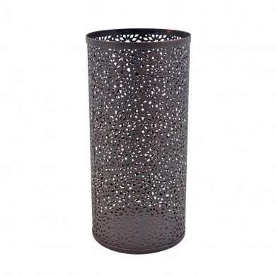 ΟΜΠΡΕΛΟΘΗΚΗ ΜΕΤΑΛΛΙΚΗ ΧΑΛΚΙΝΗ ΑΝΤΙΚΕ 23x23x48εκ.ANKOR