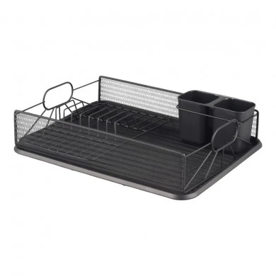 ΠΙΑΤΟΘΗΚΗ ΜΕΤΑΛΛΙΚΗ ΜΕ ΔΙΣΚΟ ΣΕ ΜΑΥΡΟ ΧΡΩΜΑ 43x31x11 εκ. ANKOR