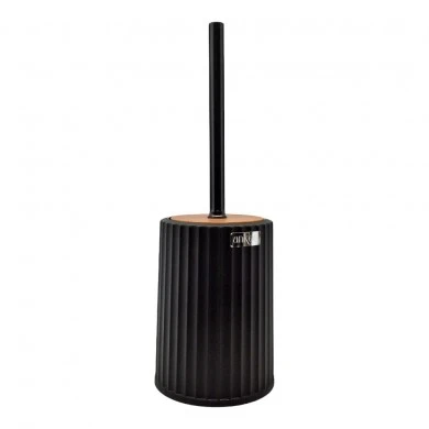 ΠΙΓΚΑΛ ΒΟΥΡΤΣΑΚΙ ΠΛΑΣΤΙΚΟ ΜΑΥΡΟ ΜΑΤ ΡΙΓΕ ΜΕ ΟΨΗ ΞΥΛΟΥ ΣΤΟ ΚΑΠΑΚΙ 12x11x34εκ. ANKOR