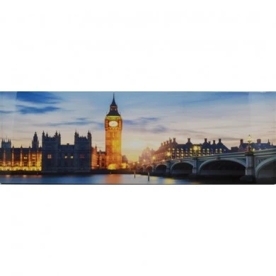 ΠΙΝΑΚΑΣ ΚΑΜΒΑΣ ΓΥΑΛΙΣΤΕΡΟΣ 120x40 εκ.