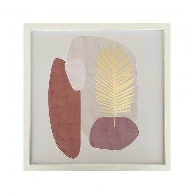 ΠΙΝΑΚΑΣ ΚΑΜΒΑΣ ΜΕ ΞΥΛΙΝΗ ΛΕΥΚΗ ΚΟΡΝΙΖΑ 40x2x40εκ. ANKOR