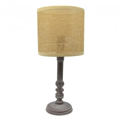 ΠΟΡΤΑΤΙΦ ΞΥΛΙΝΟ ΣΕ ΜΠΕΖ ΑΝΤΙΚΕ ΧΡΩΜΑ ΜΕ ΜΠΕΖ ΡΑΤΑΝ ΚΑΠΕΛΟ 17x17x36εκ. Ε14/ΜΑΧ 40W ANKOR