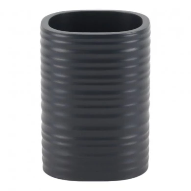 ΠΟΤΗΡΟΘΗΚΗ ΠΟΛΥΕΣΤΕΡΙΚΗ ΡΙΓΕ ΣΕ ΧΡΩΜΑ ΑΝΘΡΑΚΙ ΜΑΤ 7,6x6,7x10,6εκ.ANKOR