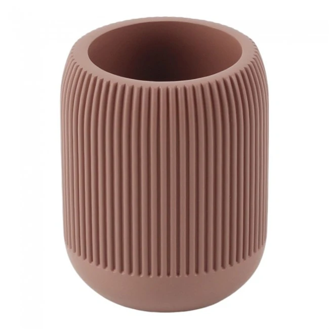 ΠΟΤΗΡΟΘΗΚΗ ΠΟΛΥΕΣΤΕΡΙΚΗ ΣΕ ΧΡΩΜΑ ΜΟΚΑ ΜΑΤ 8x8x10εκ.ANKOR