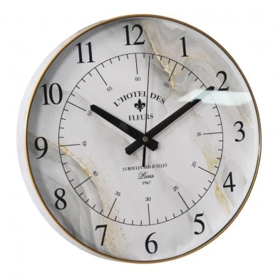 ΡΟΛΟΙ ΤΟΙΧΟΥ ΠΛΑΣΤΙΚΟ 35εκ. ΛΕΥΚΟ ΜΕ ΜΑΡΜΑΡΙΝΗ ΟΨΗ ANKOR