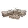 ΣΕΤ ΚΑΛΑΘΙΑ 3 ΤΕΜΑΧΙΩΝ ΜΠΕΖ ΚΑΦΕ ΟΡΘΟΓΩΝΙΑ ANKOR