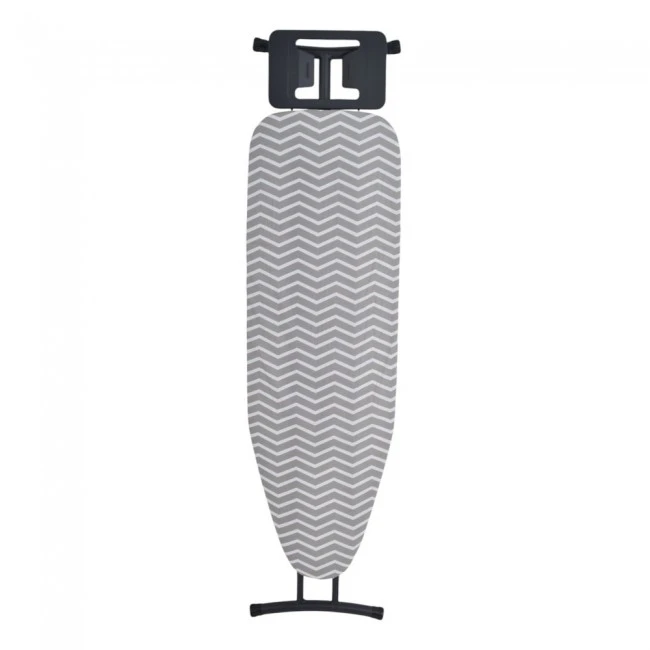 ΣΙΔΕΡΩΣΤΡΑ 38x124εκ ΜΑΥΡΗ ΜΑΤ 100% ΒΑΜΒΑΚΕΡΟ ΚΑΛΥΜΜΑ ΥΨΟΣ 78-95εκ. ANKOR