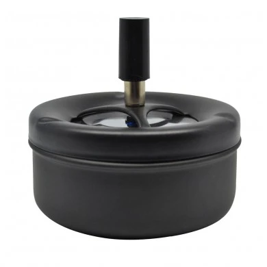 ΣΤΑΧΤΟΔΟΧΕΙΟ ΜΕ ΚΑΠΑΚΙ ΑΝΤΙΑΝΕΜΙΚΟ ΜΑΥΡΟ ΜΑΤ 11x11x10εκ.ANKOR