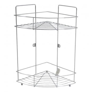 ΡΑΦΙΕΡΑ ΓΩΝΙΑ ΜΕΤΑΛΛΙΚΗ ΔΙΠΛΗ ΑΣΗΜΙ 22x22x38εκ.ANKOR