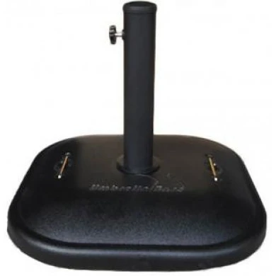 ΒΑΣΗ ΟΜΠΡΕΛΑΣ 25kg ΤΕΤΡΑΓΩΝΗ 50x50εκ. ΜΑΥΡΗ ANKOR