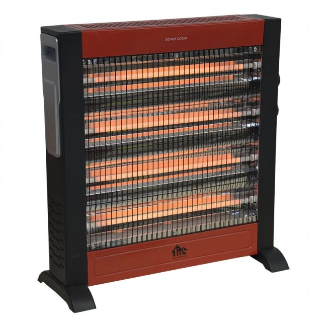 2400Watt quartz heater in burgundy color TNS LX-1602