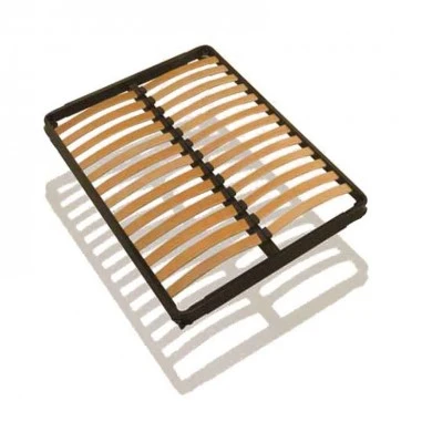 Metallic bed frame with 13 anatomic boards 122x195cm