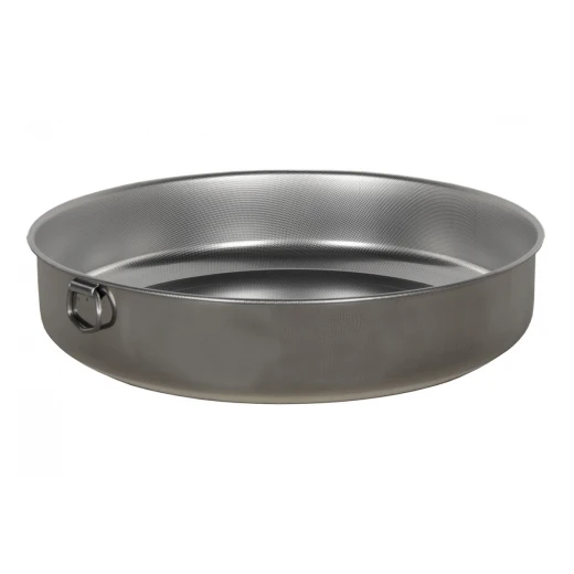Ταψί ανοξείδωτο αντικολλητικό Ø40x8εκ. STEELPAN