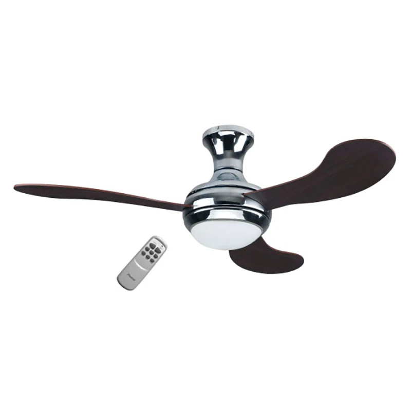 Roof fan remote control 1 light - 3 wings 62 '' 70W - PRIMO MF52Q-3W1L